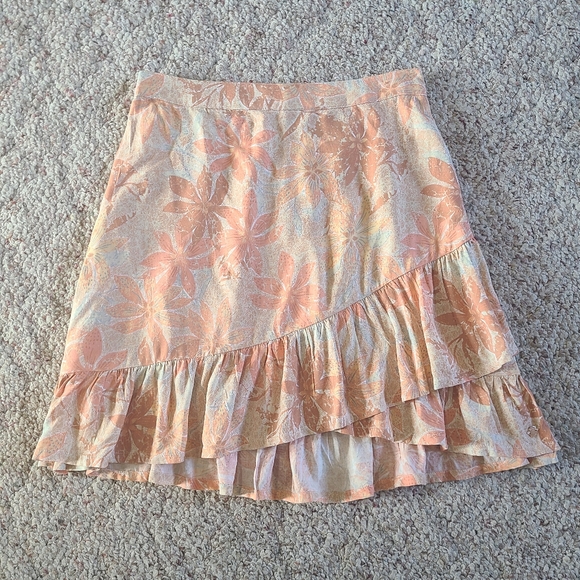 NWT Roxy ~ Face To Love Floral Mini Skirt Size Sm 🌼 - Picture 6 of 8